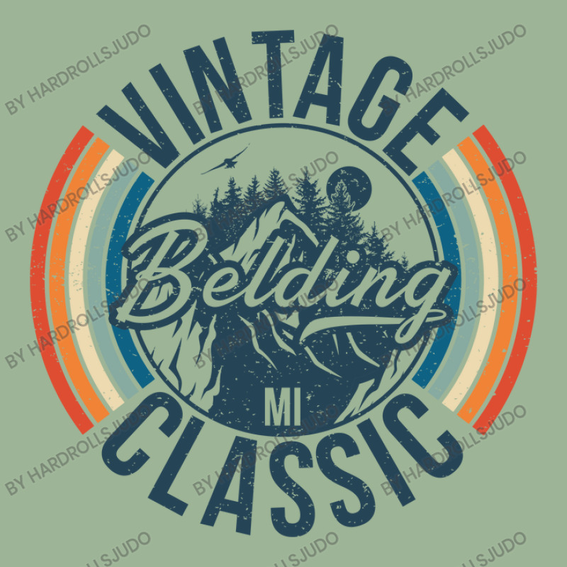 I Love Belding Michigan Retro Vintage Classic Limited Edition Urban Pullover Hoodie | Artistshot