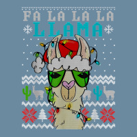 Fa La La La La Merry Christmas Funny Santa Llama Ugly T Shirt Urban Pullover Hoodie | Artistshot