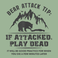 Bear Attack Tip Camping Hiking Travel Adventure Vintage T Shirt Urban Pullover Hoodie | Artistshot