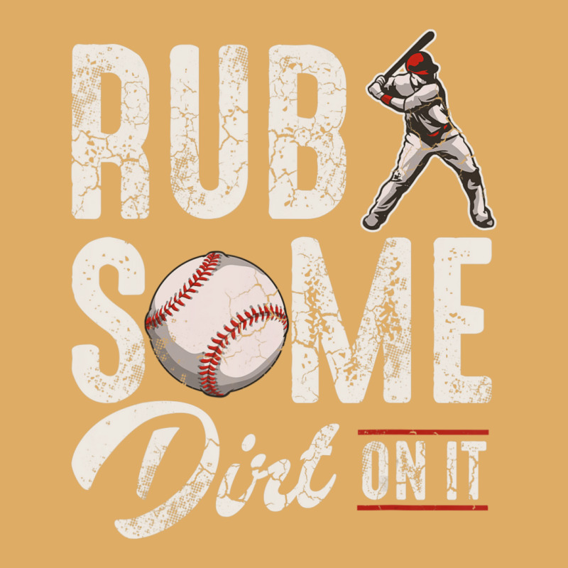 Baseball Rub Some Dirt On It Humor Sayings Quotes Urban Pullover Hoodie | Artistshot