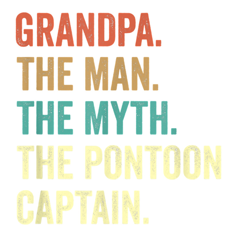 Grandpa Man Myth Pontoon Captains For Men Bomber Jacket | Artistshot