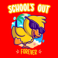 Schools Out Forever, Funny Duck Summer Vacation Teacher Bomber Jacket | Artistshot