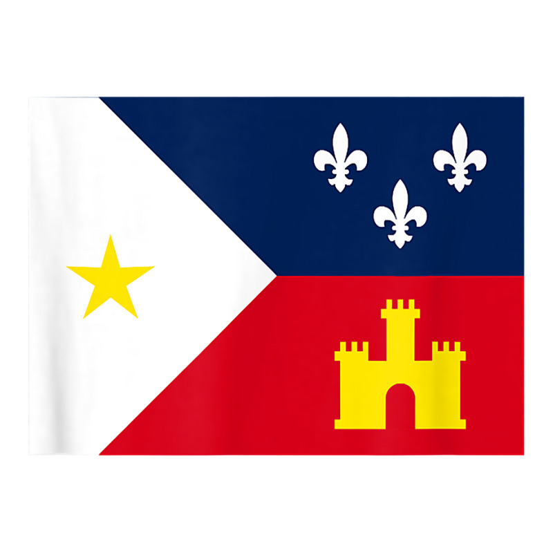 Acadiana Louisiana Flag T Shirt Bomber Jacket | Artistshot