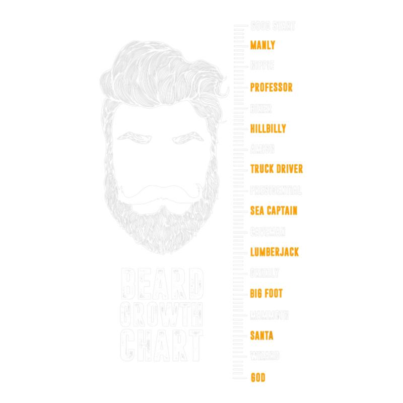 Epic Beard Growth Chart T-shirt, By Zany Brainy Bomber Jacket | Artistshot