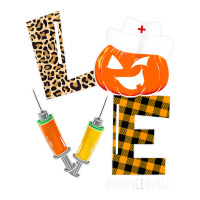 Hospice Nurse Halloween Pumpkin Leopard Love Nurse Life Bomber Jacket | Artistshot