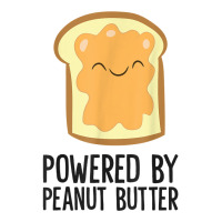 Peanut Butter Lover Powered By Peanut Butter T Shirt Bomber Jacket | Artistshot