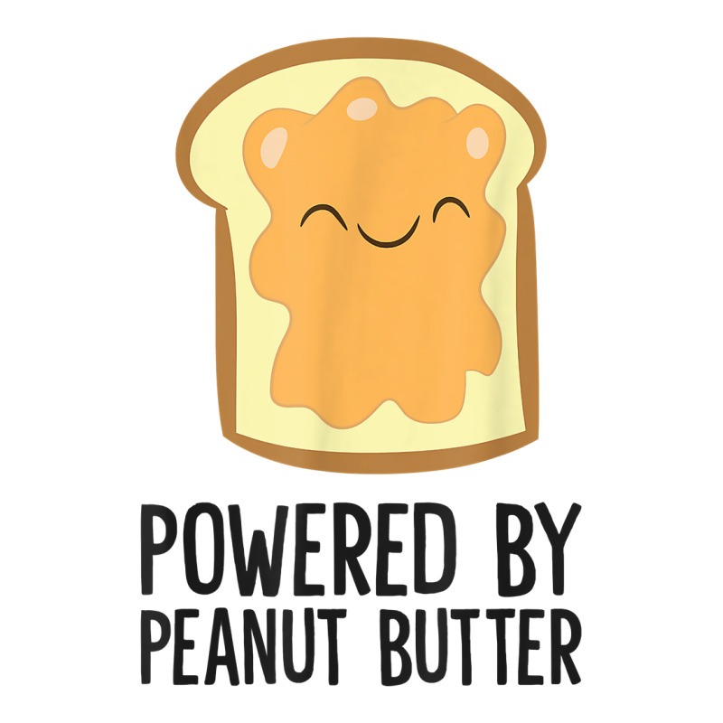 Peanut Butter Lover Powered By Peanut Butter T Shirt Bomber Jacket | Artistshot