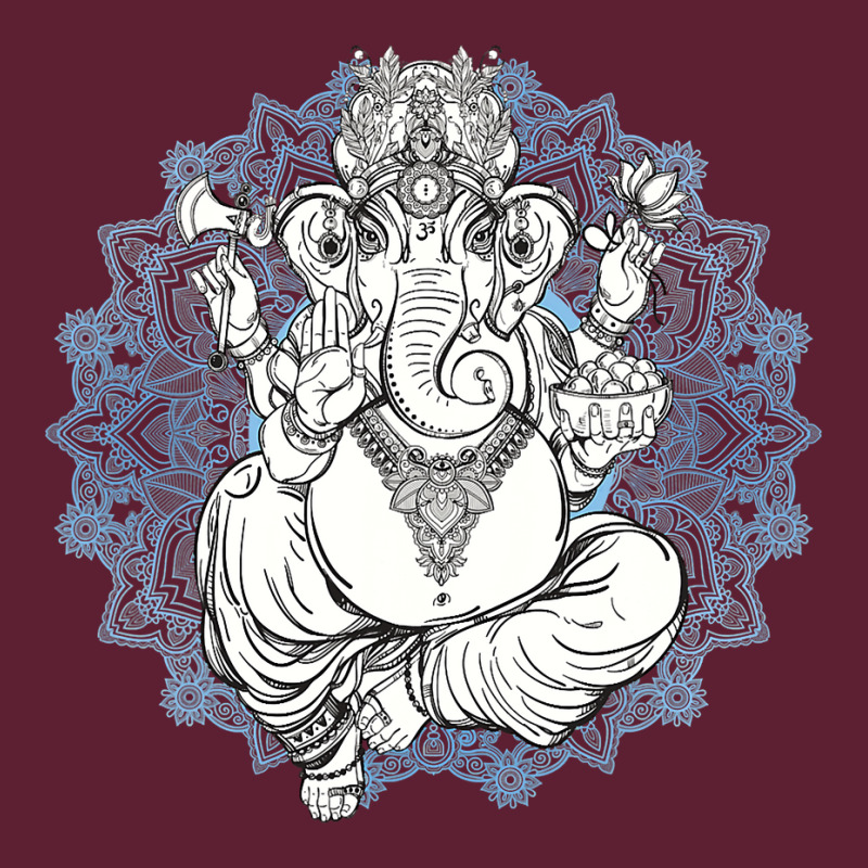 Hindu Elephant God Ganesha Tshirt  Oriental India Henna Tee Beanie | Artistshot