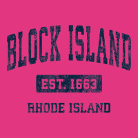 Block Island Rhode Island Ri Vintage Athletic Sports Design Beanie | Artistshot