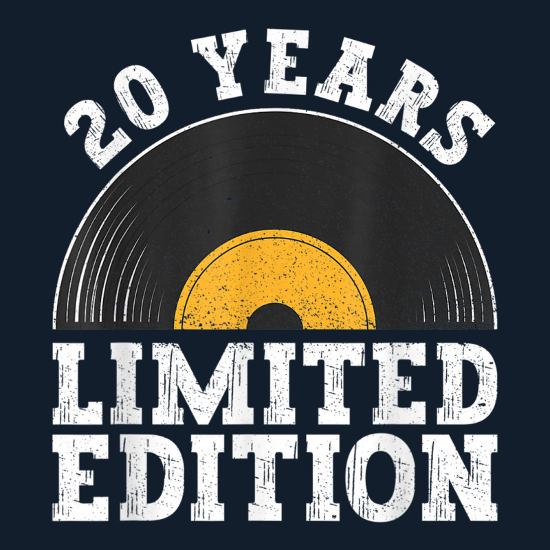 20 Years Limited Edition   Vinyl Records 20th Birthday Beanie by Color | Artistshot