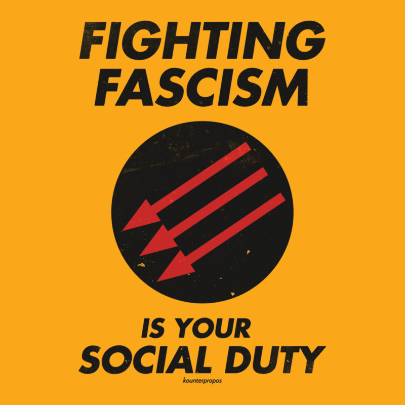 Fighting Fascism Is Your Social Duty Beanie by cm-arts | Artistshot