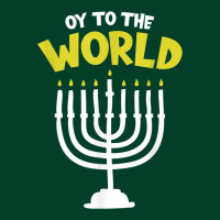 Hanukkah Jewish Holiday Oy To The World Beanie | Artistshot