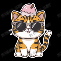 Ice Cream On Kitten Head Urban Pullover Hoodie | Artistshot