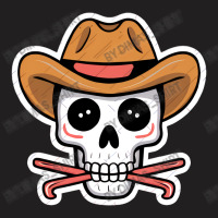 Kawaii Skull Cowboy T-shirt | Artistshot