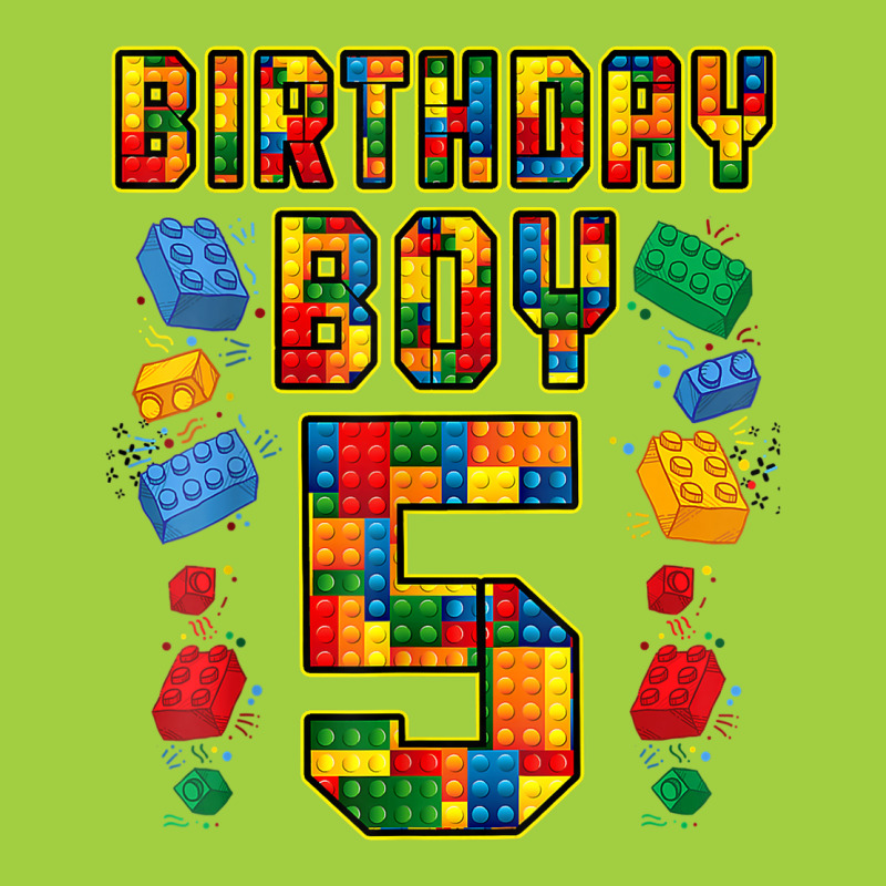 5th Birthday Master Builder 5 Years Old Block Building Boys Beanie by Carnations | Artistshot