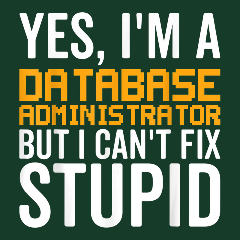 I Can't Fix Stupid   Funny Database Administrator Visor hat by Shirts | Artistshot