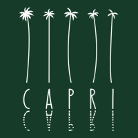 Palm Tree Vacation   Island Capri T Shirt Visor Hat | Artistshot