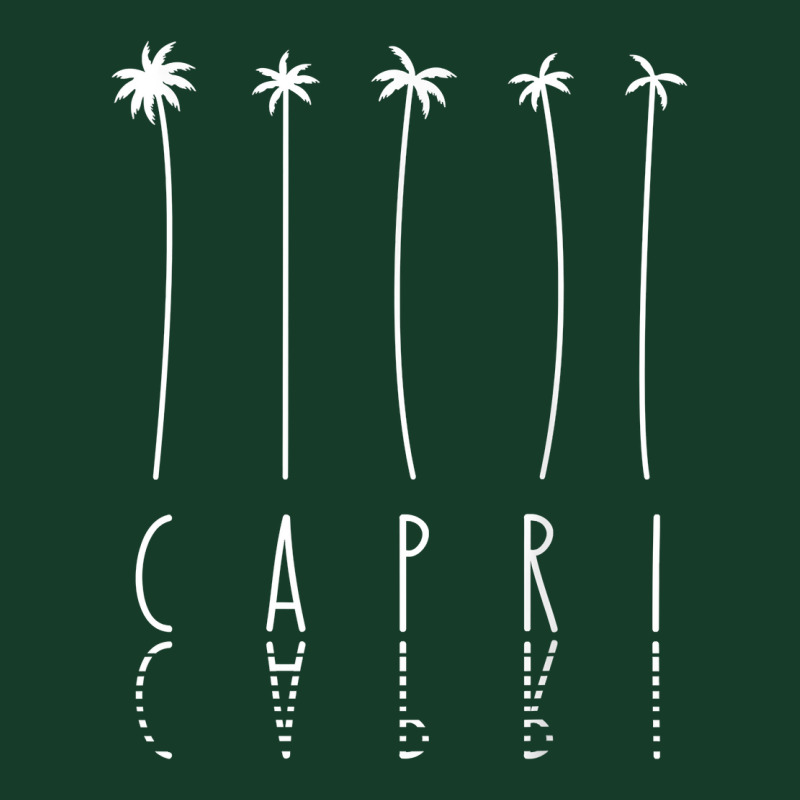 Palm Tree Vacation   Island Capri T Shirt Visor hat by cm-arts | Artistshot