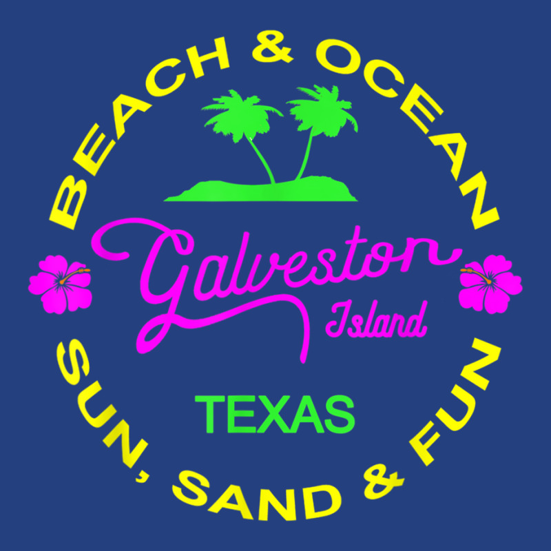 Ocean & Beach Galveston Island Texas Vacation Black T Shirt Visor hat by cm-arts | Artistshot