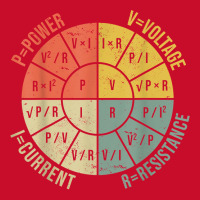 Ohms Law Diagram Electrical Electronics Engineer Vintage T Shirt Visor Hat | Artistshot