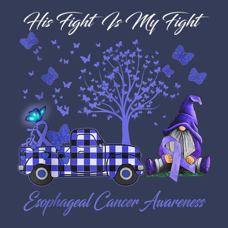 His Fight Is My Fight Esophageal Cancer Awareness Tank Top Visor hat by cm-arts | Artistshot