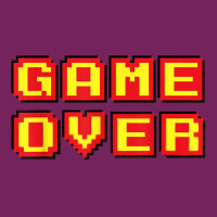 Game Over Vintage Retro Video Games Gaming Gift Arcade T Shirt Tie Dyed Bucket Hat | Artistshot