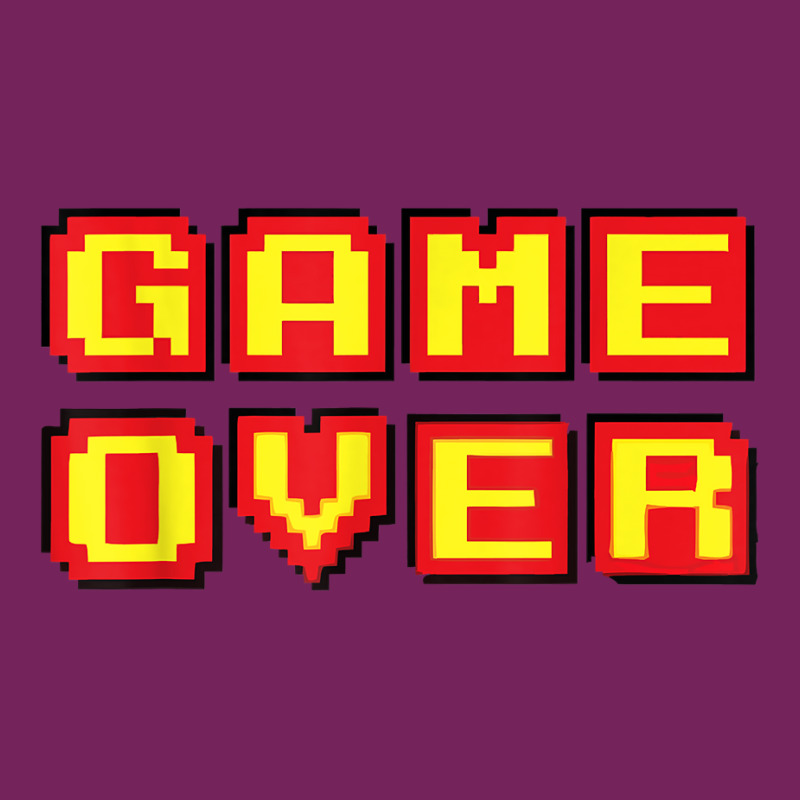 Game Over Vintage Retro Video Games Gaming Gift Arcade T Shirt Tie Dyed Bucket Hat by gehriglyssy | Artistshot