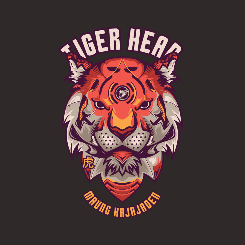 Tiger Head Racerback Tank by Chiks | Artistshot