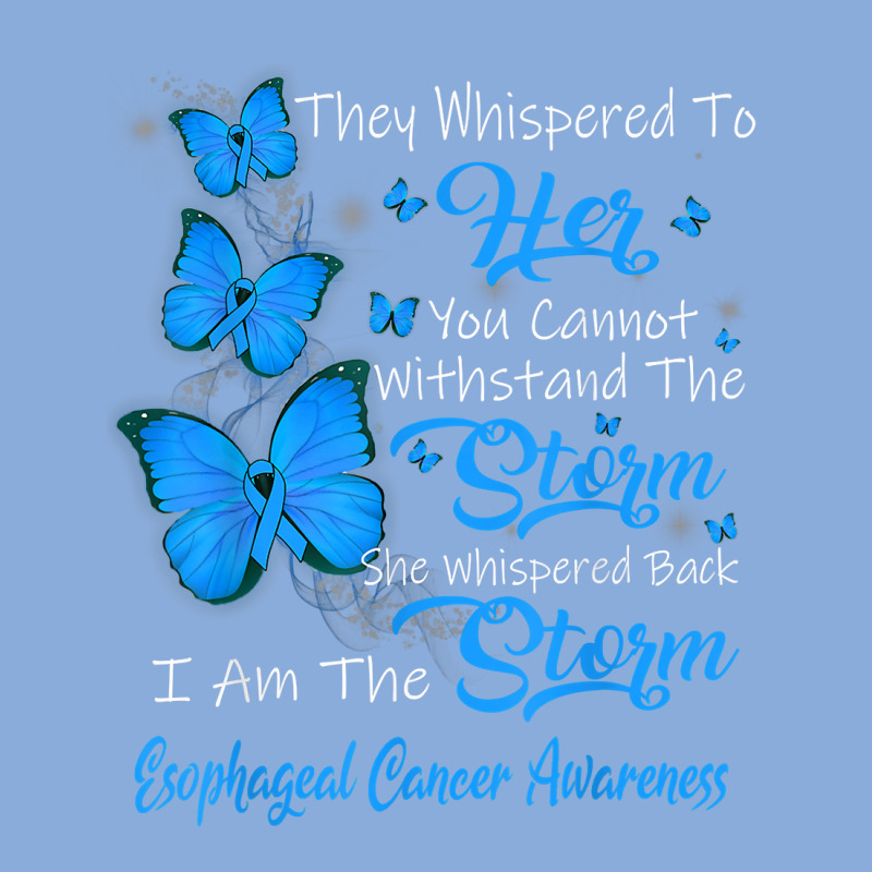 I Am The Storm Esophageal Cancer Awareness T Shirt Tie Dyed Bucket Hat by rillanerby | Artistshot