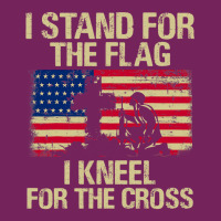 I Stand For The Flag I Kneel For The Cross Veteran Day Gift 19 Tie Dyed Bucket Hat | Artistshot