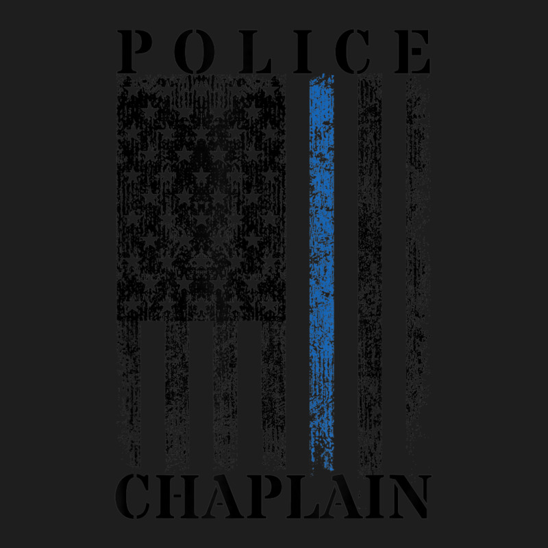 Police Chaplain American Flag Usa Law Enforcement Classic T-shirt by Vivu991 | Artistshot