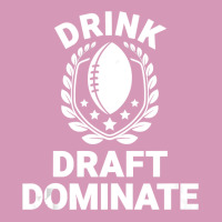 Drink Draft Dominate   Funny 2019 Fantasy Football Tank Top Tie Dyed Bucket Hat | Artistshot