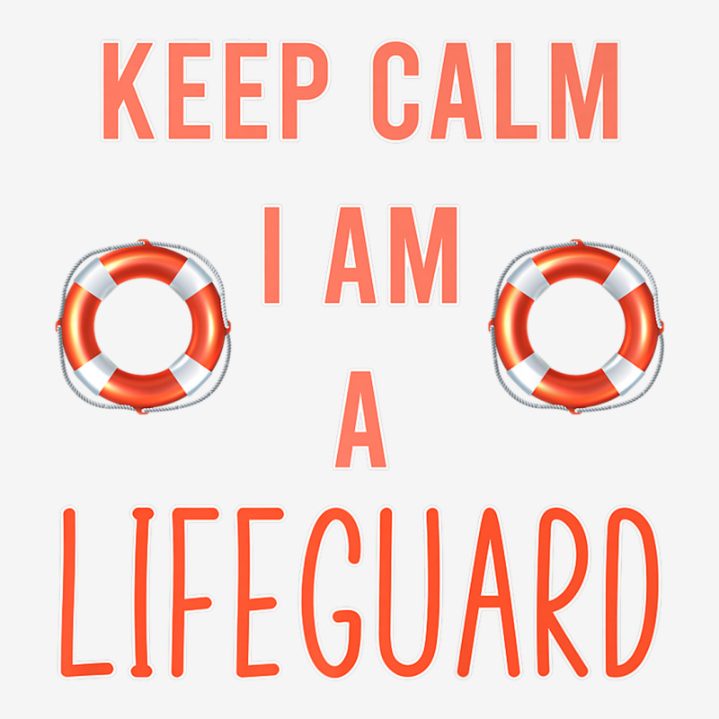 Mens Keep Calm I Am A Life Guard Seashore Marine Police Duty Premium Magic Mug | Artistshot