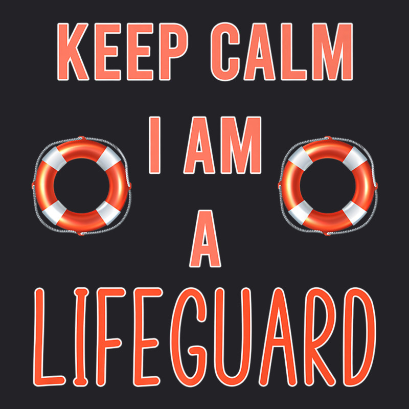 Mens Keep Calm I Am A Life Guard Seashore Marine Police Duty Premium Youth Tee | Artistshot