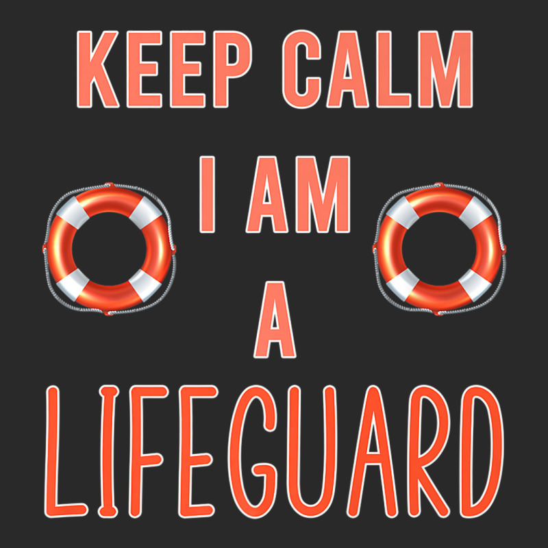 Mens Keep Calm I Am A Life Guard Seashore Marine Police Duty Premium Toddler T-shirt | Artistshot