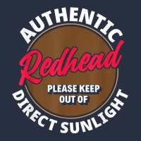 Authentic Redhead Keep Out Of Sunlight   Funny Ginger T Shirt Retro Trucker Cap | Artistshot