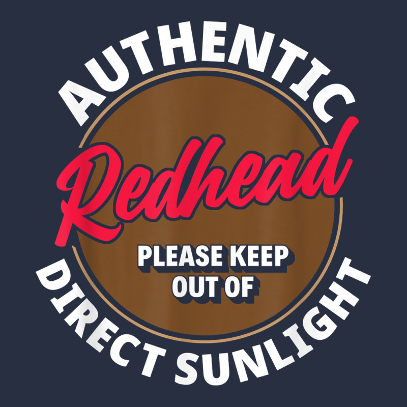 Authentic Redhead Keep Out Of Sunlight   Funny Ginger T Shirt Retro Trucker Cap | Artistshot