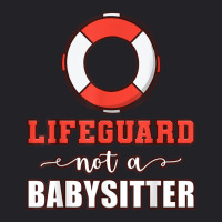 Mens Life Guard Not A Babysitter Seashore Marine Police Duty Youth Tee | Artistshot