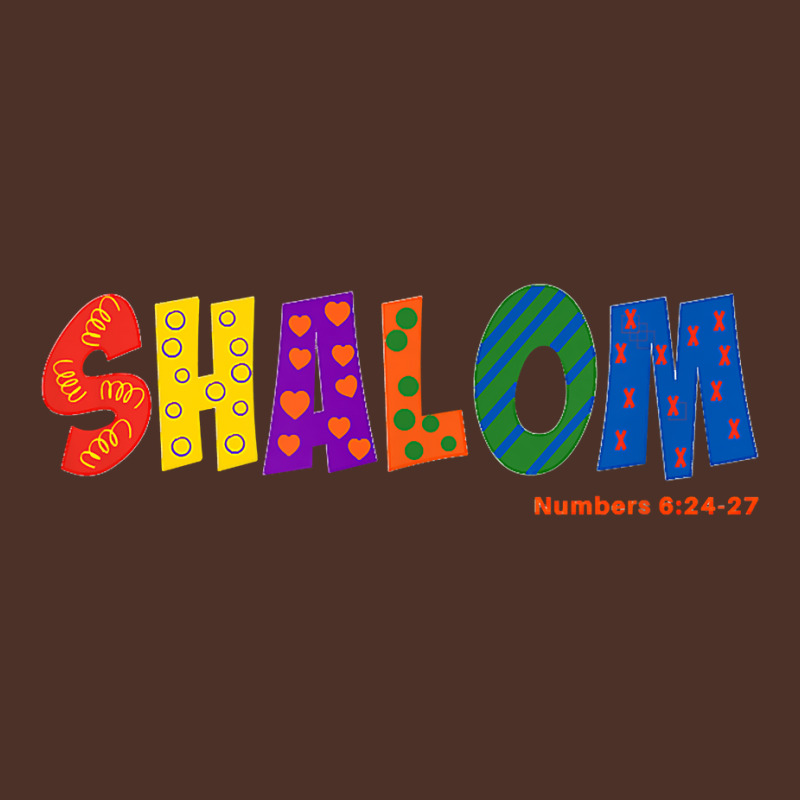 Colorful Shalom T Shirt Retro Trucker Cap by tamkyfashions | Artistshot