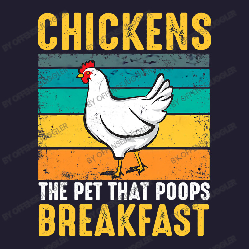 Chicken Cock Funny Chicken Chickens The Pet That Poops Breakfast 336 H Seamless Cap by offensejuggler | Artistshot