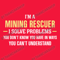 Mining Rescuer I Solve Problems Funny Gift Seamless Cap | Artistshot