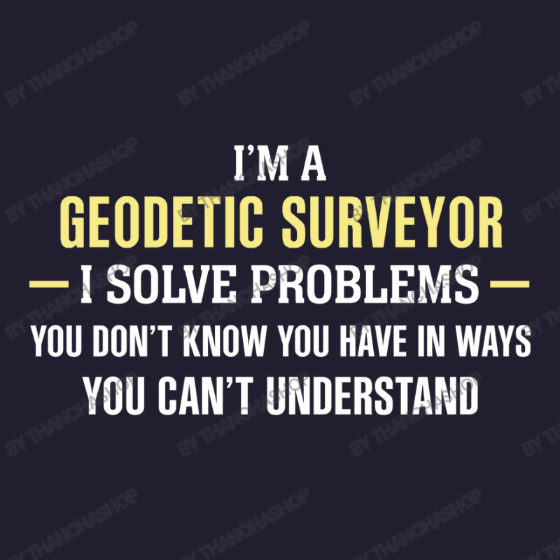 Geodetic Surveyor I Solve Problems Funny Gift Seamless Cap by thanchashop | Artistshot