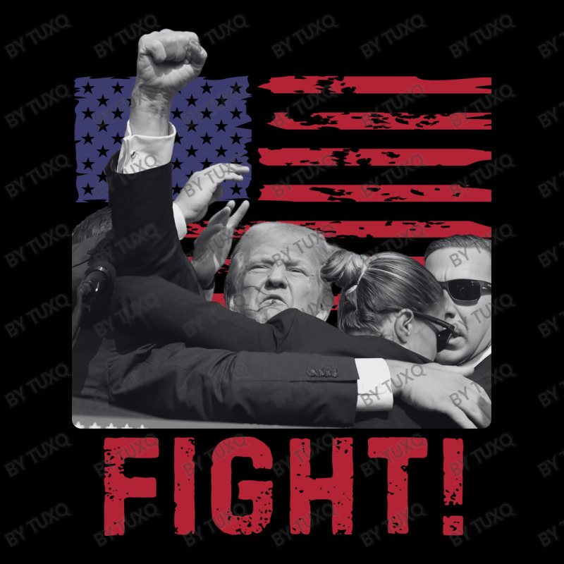 Fight Donald Trump Cropped Sweater | Artistshot