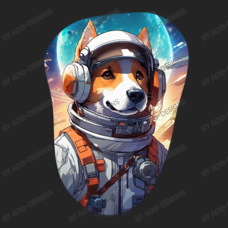 Cosmic Canine: The Astronaut Dog 3/4 Sleeve Shirt | Artistshot