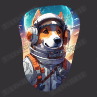 Cosmic Canine: The Astronaut Dog Vintage Hoodie | Artistshot