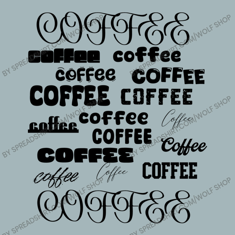 Coffee Lovers Poster Unisex Sherpa-Lined Denim Jacket by spreadshirt.com/Wolf shop | Artistshot