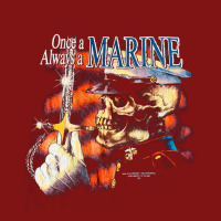 Marines, Skeleton 3d Emblem, Once A Always A Marines, Once A Always, A Snapback Trucker Cap | Artistshot