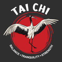 Tai Chi Crane Balance Tranquility Strength   Qigong Tai Chi Long Sleev Snapback Trucker Cap | Artistshot