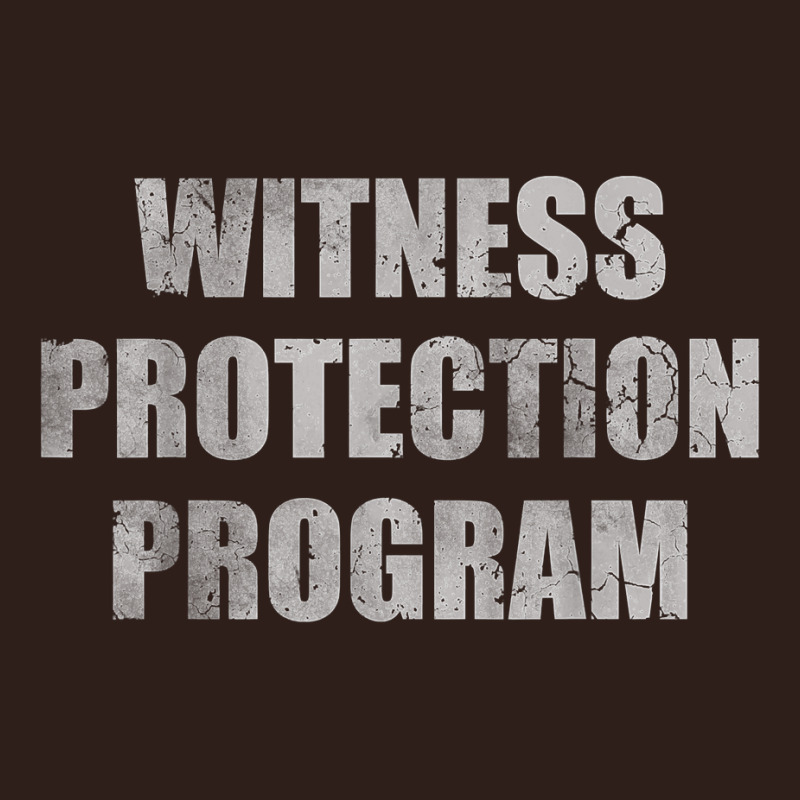 Witness Protection Program Costume Halloween Men Foam Trucker Hat | Artistshot