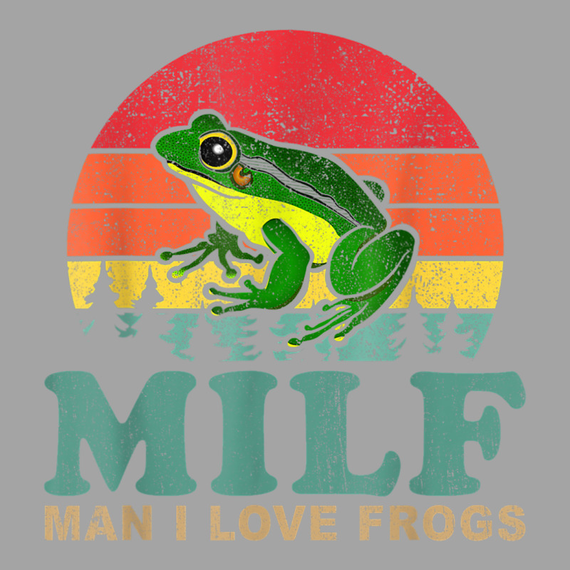 Milf Man I Love Frogs Funny Saying Frog Amphibian Foam Trucker Hat | Artistshot